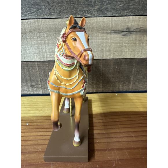 Trail Of Painted Ponies "Native Dancer" #4018387 with box Carousel Horse - Picture 5 of 7